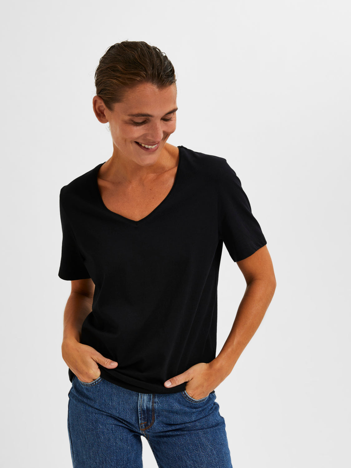 SLFESSENTIAL T-Shirt - Black